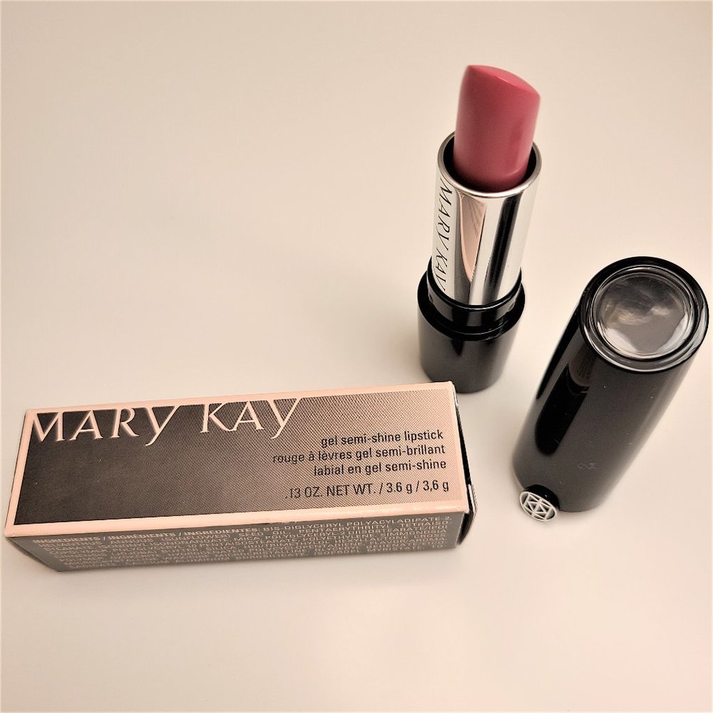 NWT Mary Kay gel semi-shine lipstick love me pink
